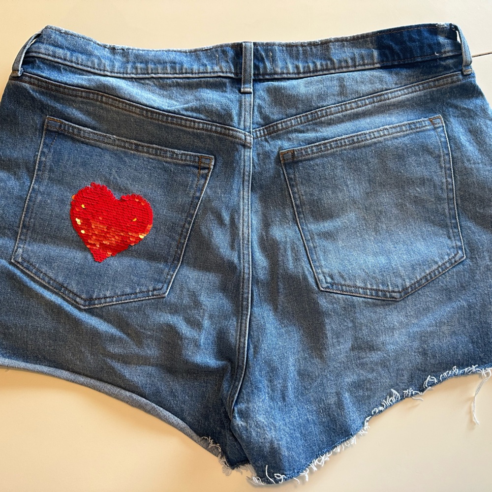 Abercrombie curve love size 34 (18) mom shorts